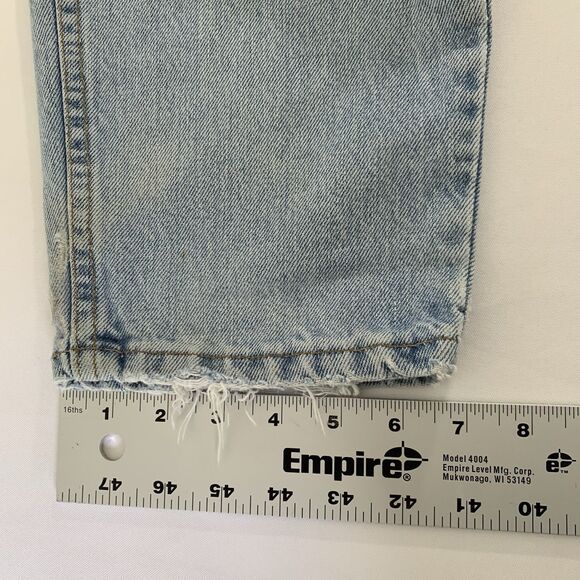Vintage Levis 560 Jeans 32x30 Loose Fit Tapered 100% Cotton USA Rare Limited 90s - Picture 12 of 15